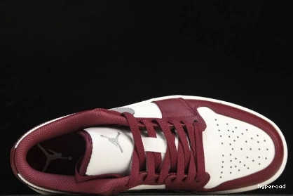 Hyperoad Bordeaux White 1 Low Jordan 0924